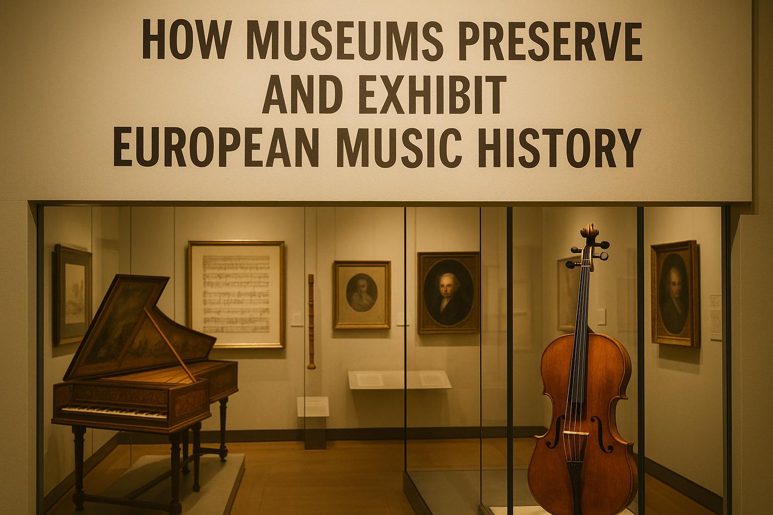 How Museums Preserve and Exhibit European Music History
