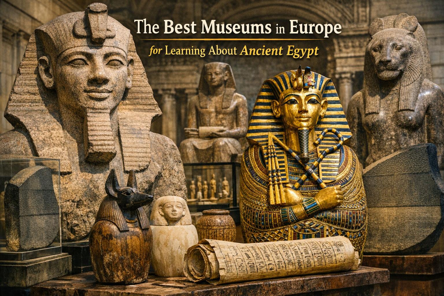 The Best Museums in Europe for Learning About Ancient Egypt