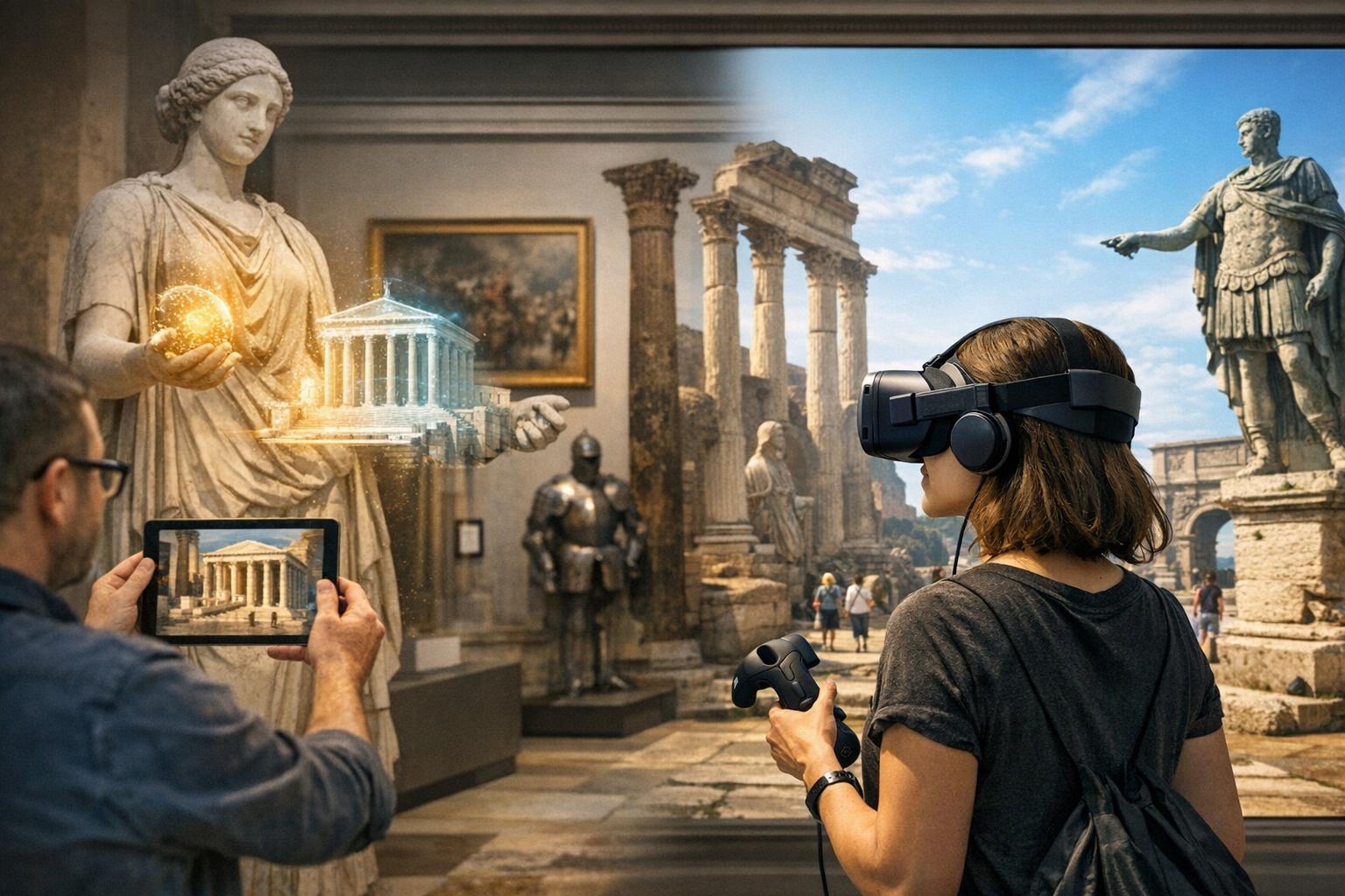 How European Museums Utilize Virtual Reality and Augmented Reality