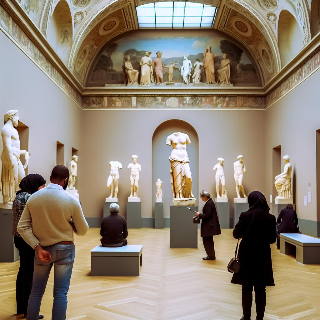 The Influence of Greek Mythology on European Art and Museums