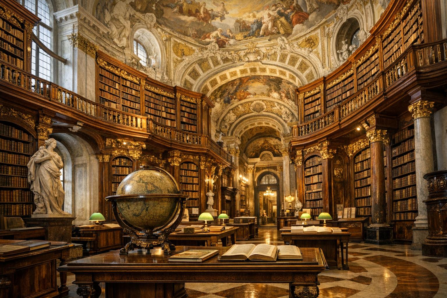 The Most Beautiful Museum Libraries in Europe